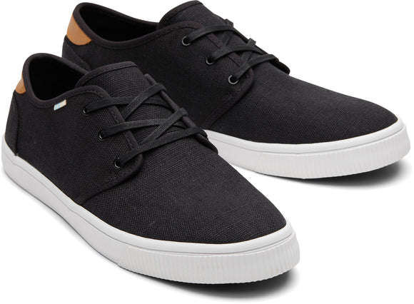 Toms Men Carlo Black Heritage Canvas