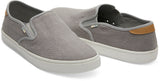 Toms Men Baja Grey Heritage Canvas