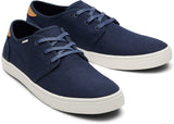 Toms Men Carlo Navy Heritage Canvas