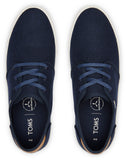 Toms Men Carlo Navy Heritage Canvas