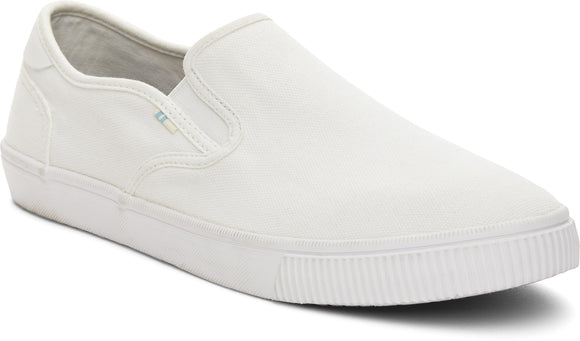 Toms Men Baja White Canvas