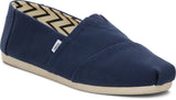 Toms Men Alpargata Navy Recycled Cotton Canvas