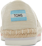 Toms Women Alpargata Platform Rope Natural Heavy Twill