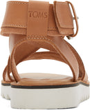 Toms Women Sidney Tread Warm Beige Leather Suede