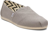 Toms Women Alpargata Grey Heritage Canvas Wide Width