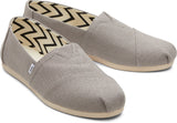 Toms Women Alpargata Grey Heritage Canvas Wide Width