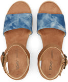 Toms Women Diana Blue Washed Denim