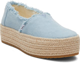 Toms Women Valencia Pastel Blue Washed Denim