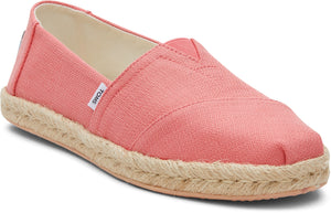 Toms Women Alpargata Rope Orange Pea Refibra