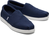 Toms Men Alp Fwd Navy Recycled Cotton Canvas