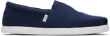 Toms Men Alp Fwd Navy Recycled Cotton Canvas