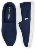 Toms Men Alp Fwd Navy Recycled Cotton Canvas