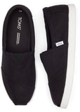 Toms Men Alp Fwd Black Recycled Cotton Canvas