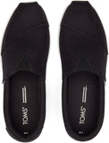 Toms Men Alp Fwd Black Recycled Cotton Canvas