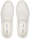 Toms Men Alp Fwd White Recycled Cotton Canvas