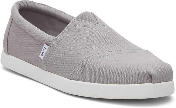 Toms Men Alp Fwd Drizzle Grey Recycled Cotton Canvas