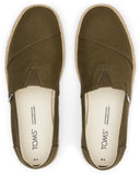 Toms Men Alpargata Rope 2.0 Olive Recycled Cotton