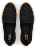 Toms Women Cara Black Leather