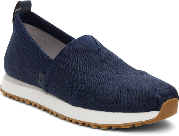 Toms Men Alpargata Resident 2.0 Navy Heritage Canvas