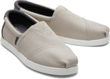 Toms Men Alp Fwd Grey Canvas Synthetic Trim