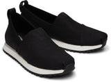 Toms Men Alp Resident 2.0 Black Heritage Canvas Sneaker