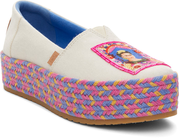 Toms Women Valencia Frida Kahlo Natural Undyed