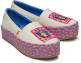 Toms Women Valencia Frida Kahlo Natural Undyed