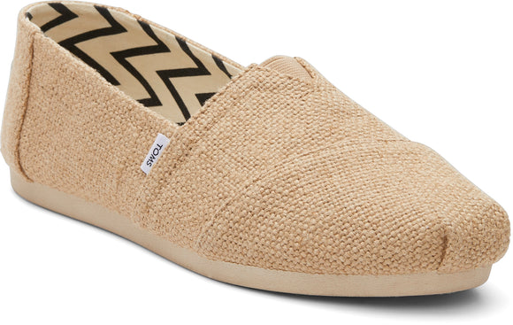 Toms Women Alpargata Natural Undyed Wide