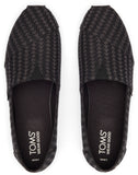 Toms Women Alpargata Black Triangle Woven