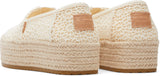 Toms Women Valencia Moroccan Crochet Natural