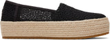 Toms Women Valencia Moroccan Crochet Black