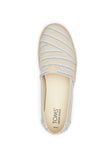 Toms Women Alpargata Rope 2.0 Fog Woven Stripe