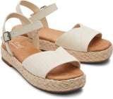 Toms Women Abby Natural Slubby Woven/Leather