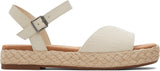 Toms Women Abby Natural Slubby Woven/Leather