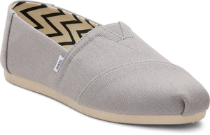 Toms Women Alpargata Drizzle Grey Recycled Cotton Canvas