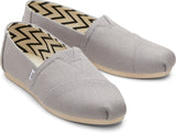 Toms Women Alpargata Drizzle Grey Recycled Cotton Canvas