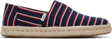 Toms Men Alpargata Rope 2.0 Navy Woven Stripes