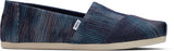 Toms Women Alpargata Navy Novelty Denim