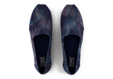 Toms Women Alpargata Navy Novelty Denim