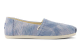 Toms Women Alpargata Pastel Blue Novelty Denim