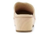 Toms Women Addison Clog Oatmeal Suede/Decostitch