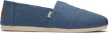 Toms Men Alpargata Slate Blue Refibra