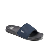 Reef Mens Sandals Reef One Slide Navy/White