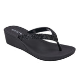 Holster Women's Alora Wedge Sandal Black