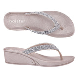 Holster Women's Alora Wedge Sandal Champagne