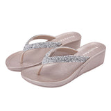 Holster Women's Alora Wedge Sandal Champagne