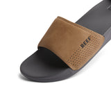 Reef Mens Sandals Reef One Slide Grey/Tan