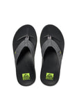 Reef Men Cushion Phantom Toe-Post Black