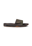 Reef Men Fanning Slide Open Toe Brown/Gum