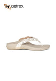 Aetrex Women Brandy Sandal White